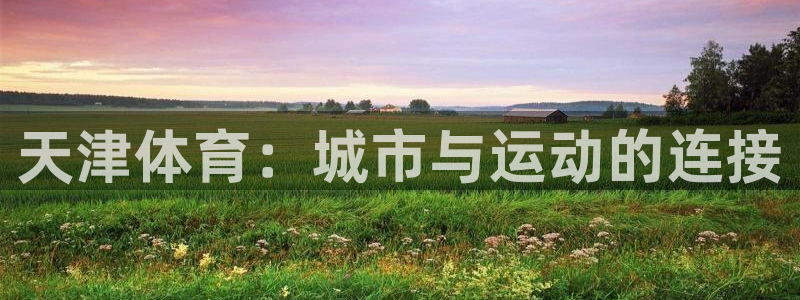 JJB竞技宝官方正版app官方：天津体育：城市与运动