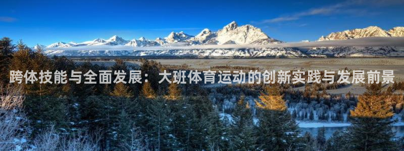 JJB竞技宝官方正版app官方：跨体技能与全面发展：大班体育