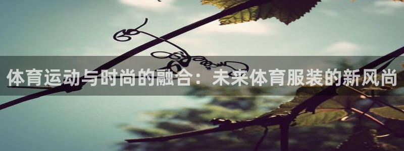 JJB竞技宝官网下载平台注册流程视频：体育运动与时尚