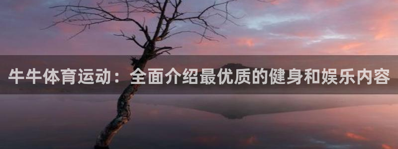 竞技宝是违法的吗安全吗：牛牛体育运动：全面介绍最优质的健身和